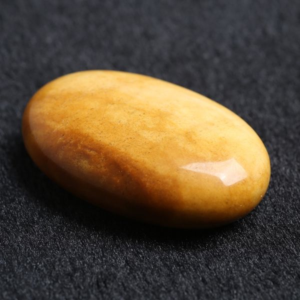 Natural Chakra Palm Tumbled Stones Crystal Healing Gemstones Forma di sapone liscia