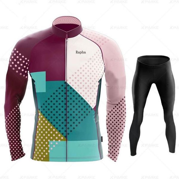 

racing sets 2021 winter fleece pro cycling jersey set mountian bicycle clothes wear ropa ciclismo bike clothing, Black;blue