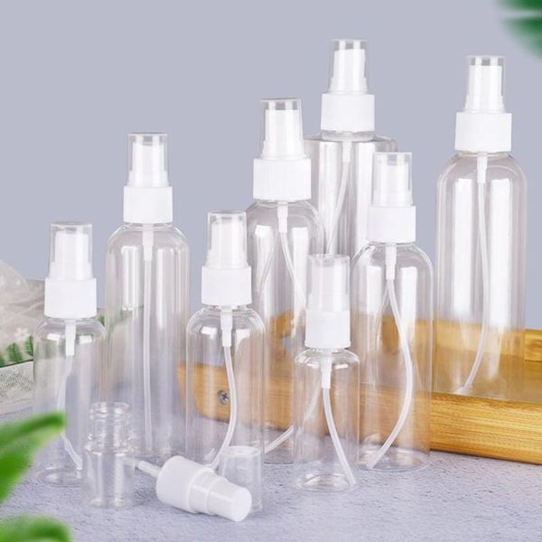 

reusable plastic storage container portable spray bottle packaging for liquid perfumes sub-bottling cosmetics travel tslm1 bottles & jars