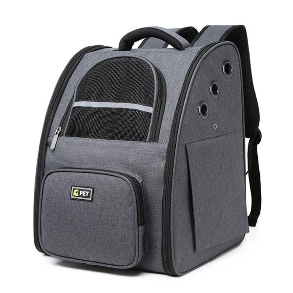 

cat carriers,crates & houses portable mesh carrier canvas pet backpack outdoor puppy breathable bag travel airline approved transport for sm