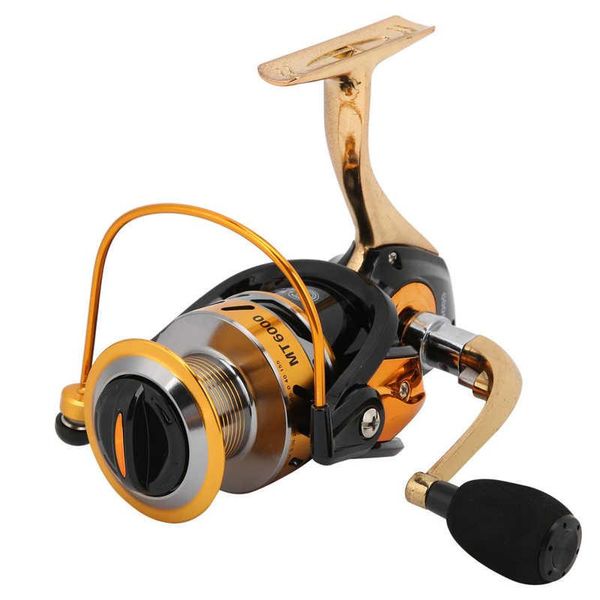 

baitcasting reels spinning reel mt4000/5000/6000 metal sea fishing wheel 12+1bb 5.2:1 gear ratio high speed tool