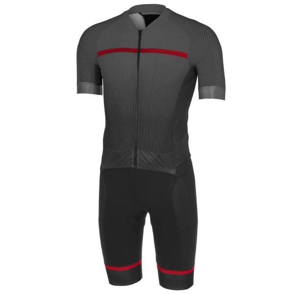 

racing sets triathlon cycling jersey short sleeve clothing sports man skin suit bike set, Black;blue