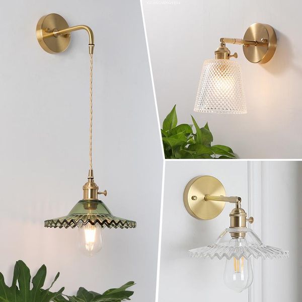 

nordic modern led wall lamp glass ball bathroom mirror beside american light sconce