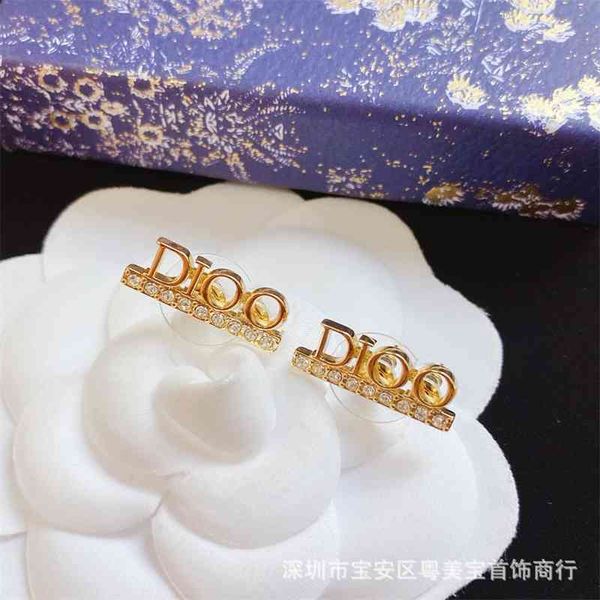 

75%off outlet four letter earrings 2021 korean style 925 silver needle with