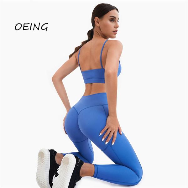 

yoga outfit workout clothes for women 2021 hollow out lounge wear set fashion clothing casual 2 peice