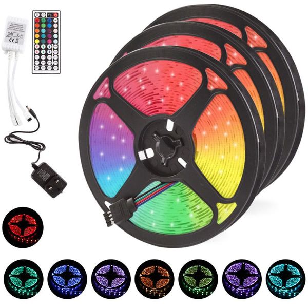 

strips led strip 60led ip65 waterproof rgb 5m 10m 15m light 12v 5v smd flexible tape cable smart pixel