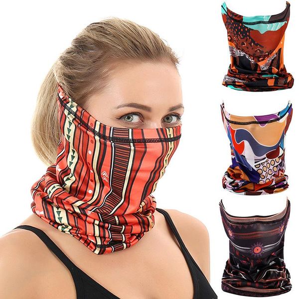 

scarves spring summer camping hiking cycling sports bandana outdoor headscarves riding headwear men women scarf neck, Blue;gray