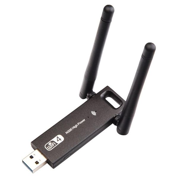 

sound cards high power 300mbps wifi dongle network card 2.4ghz wireless usb lan adapter for pc desklaptop