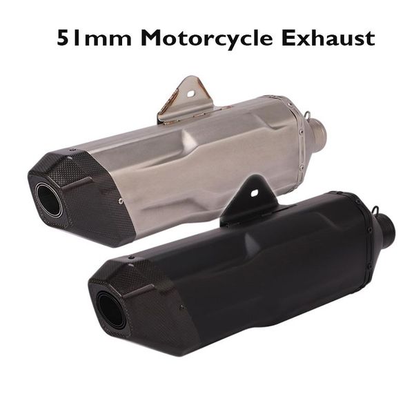 

motorcycle exhaust system 38-51mm pipe escape muffler for racing dirt bike atv