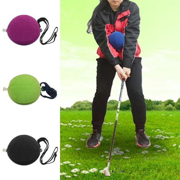 

golf smart inflatable swing trainer ball posture correction training supplies for golfers aids accessories