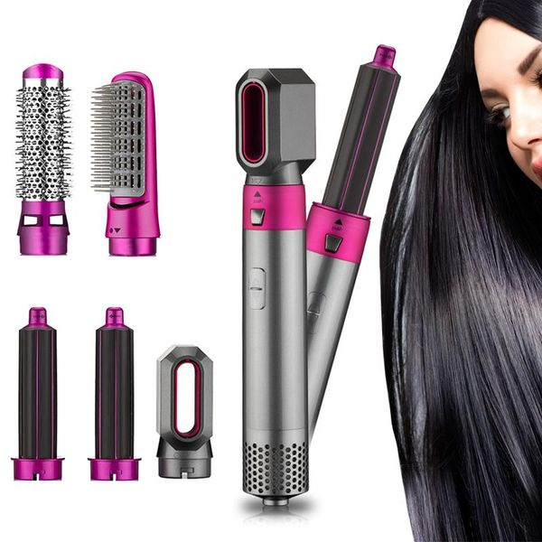 

electric hair dryer blow curling iron rotating brush for professional 5 in 1 -air brushes