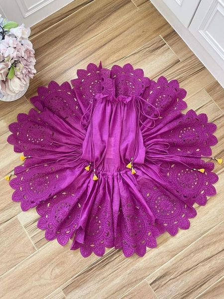 

women's tanks & camis the scallop embroidery hollow out tie ramie for women, White