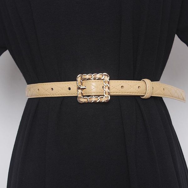 

belts women's runway fashion genuine leather cummerbunds female dress corsets waistband decoration narrow belt r1203, Black;brown