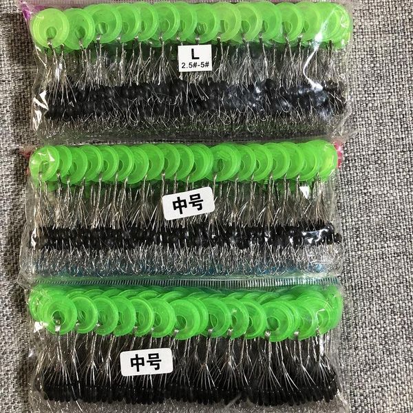 

fishing accessories 600pcs 100 group set rubber space beans oval ser bobber for spinner bait fish sport tool