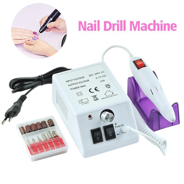 

nail drill & accessories electric machine for manicure pedicure professional polisher milling art salon tool file bits