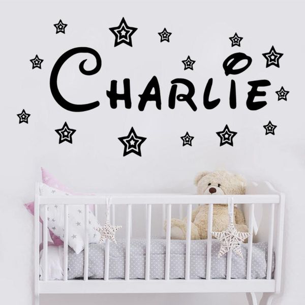 

wall stickers the name is children's star decorative art decals bedroom wallpaper custom home decoration