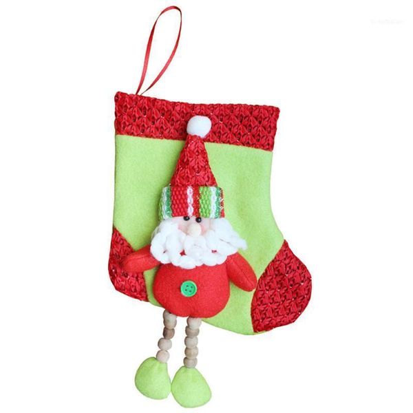 

christmas decorations 1pc year lovely vintage stocking bag gift sock ornament socks tree decoration1