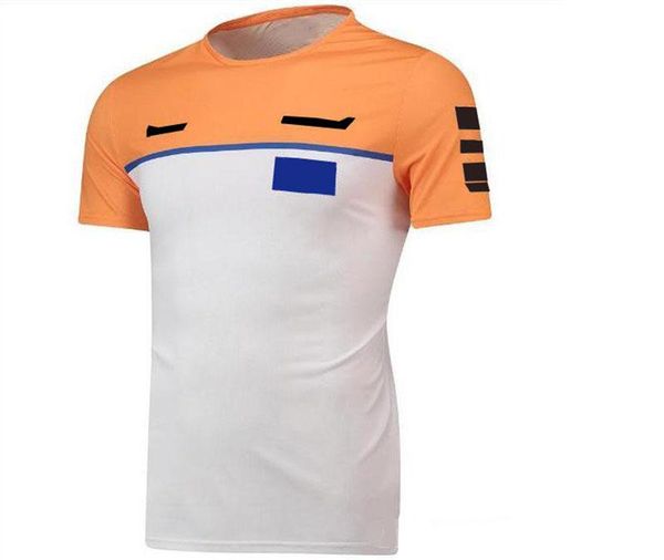 

2021 summer formula one racing short sleeve team polo sports crew neck t-shirt polyester large size can be customized the same style