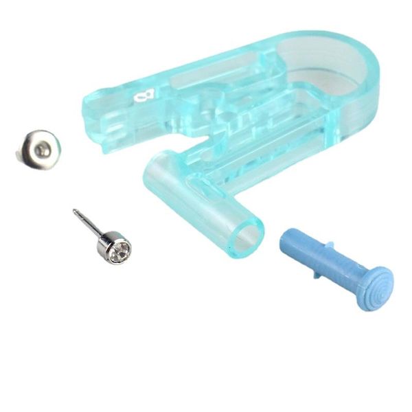 

tattoo needles 1pc healthy safety asepsis disposable unit ear studs piercing gun piercer tool machine kit stud earring body jewelry