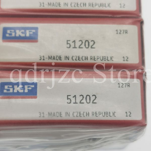 SKF Mini Uçak Baskı Bilyalı Rulmanlar 51202 Eski Modeli 8202 15mm 32mm 12mm