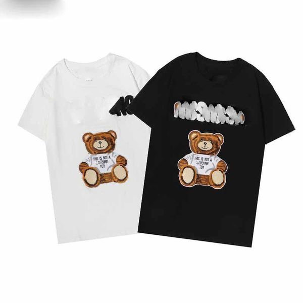 

2021 new mens t shirt european american popular small red heart printing t-shirt men women couples t-shirt, White;black