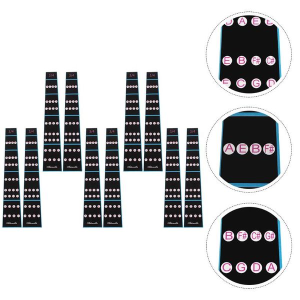 

wall stickers 10 pcs violin fretboard sticker fingerboard accessories