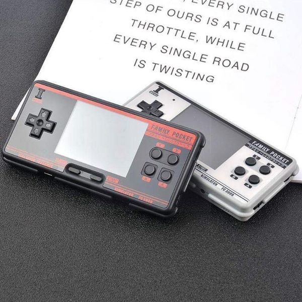 

portable game players fc3000 v2 classic handheld video console 16g built av 10 ntsc in simulator 5000 support output games format x6q2