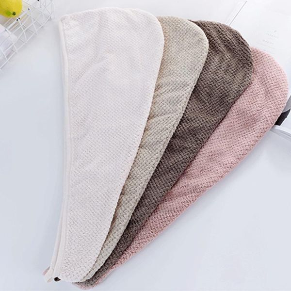 

towel hair loop knot wrap turban head fabric microfiber twist accessories women fast quick soft towels hat lady dryinger cap spa