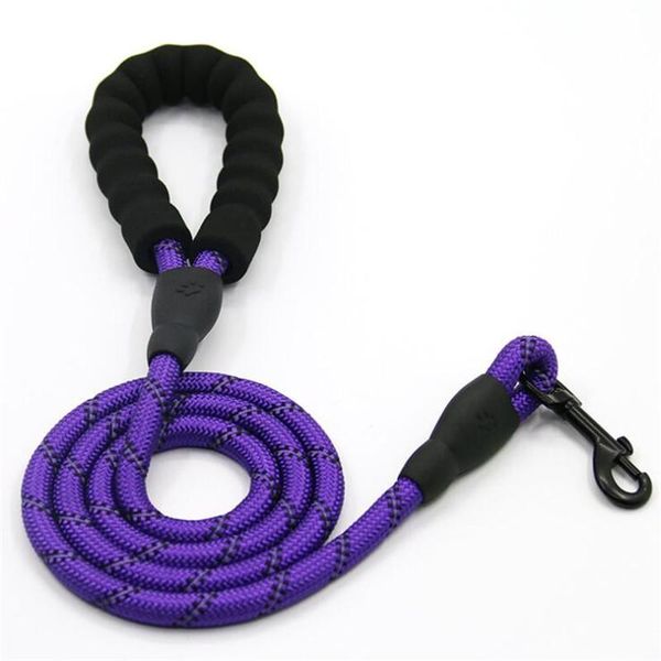

dog collars & leashes s luminous beautiful 1.5m nylon safety buckle pet leash 04