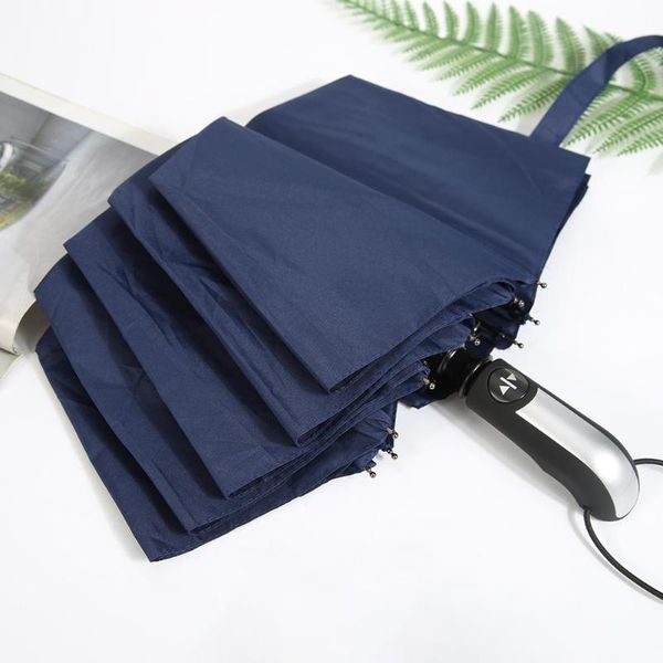 

umbrellas wind resistant folding automatic umbrella rain women auto luxury windproof for men black coating