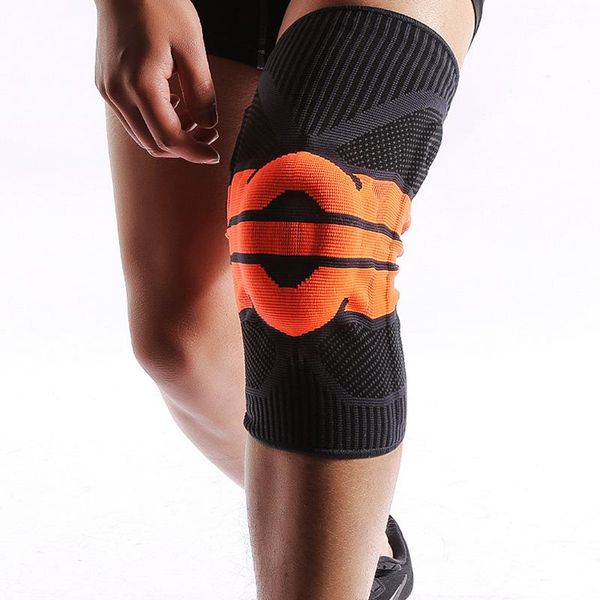 

elbow & knee pads running brace with silicone liner durable breathable comfortable easy to wear non-slip for outdoor sports als88, Black;gray