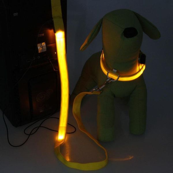 

dog collars & leashes usb led pendant pet necklace safety collar pendant, 1x cable luminous flash casual light - long bright