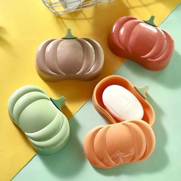 

soap dishes halloween pumpkin dish for bathroom storage sink holder plate box tray container case products