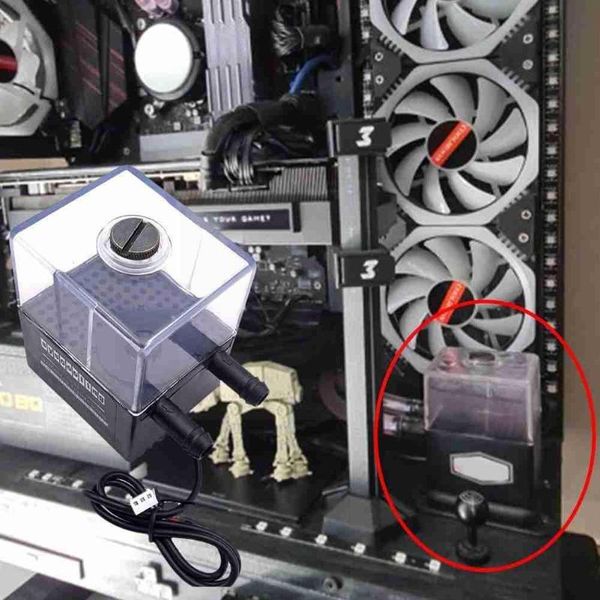 

lapcooling pads 1pcs sc-300t 12v dc water pump 23db + style computer for pc integration cpu tank li a1