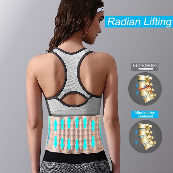 

back decompression lumbar spinal-air decompression back belt pain relief lumbar relief belt backach pain release massager