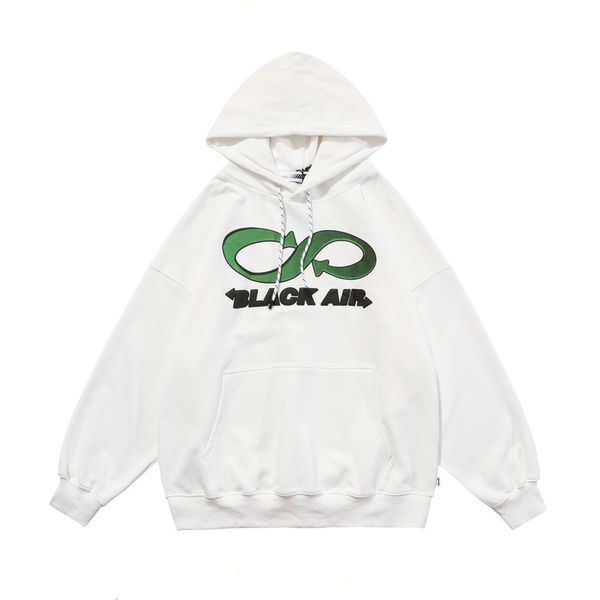 

sweatshirts men's street trend loose long sleeve fashion brand sports hoodie, Black