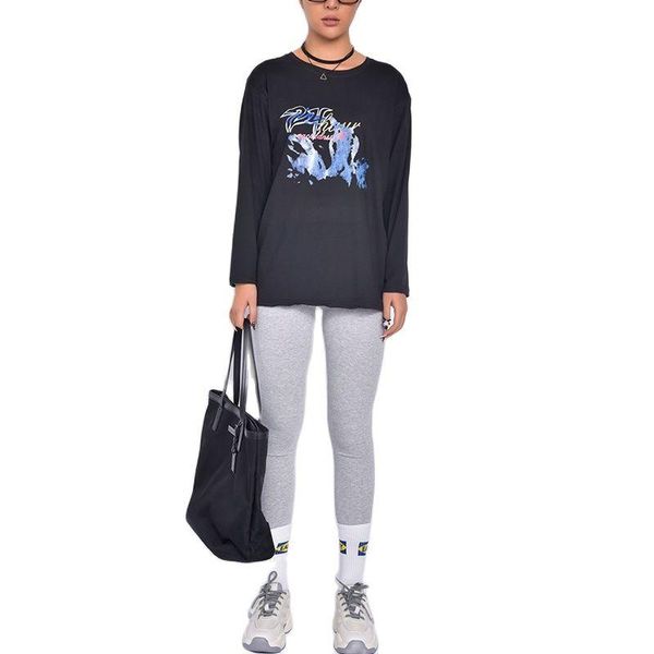 

women's shirts long sleeve tees t-shirt sweatshirt oversize english letter graphic teenage clothing gothic harajuku 05-004, White