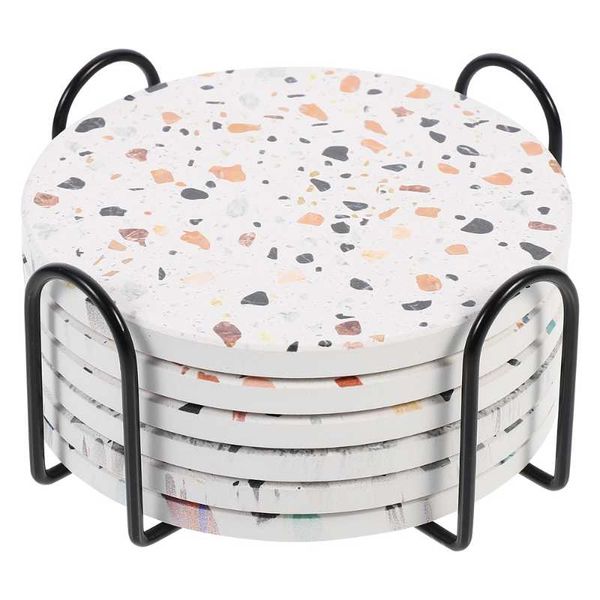 

mats & pads decorative cutlery heat insulation coasters home cup (assorted color)