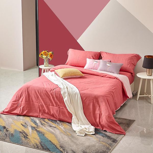 

bedding sets 100% cotton king size bedroom comforter set good quality 300 tc wedding gift 4 pcs