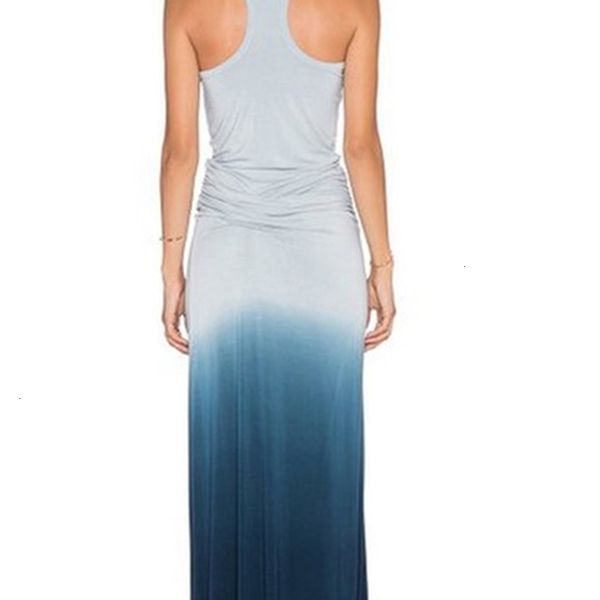 

print casual dresses wind vest long skirt beach style (available), Black;gray