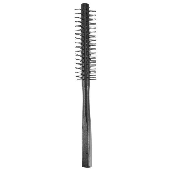 

hair brushes 1pc styling cylinder comb wooden curly home hairdressing, Silver