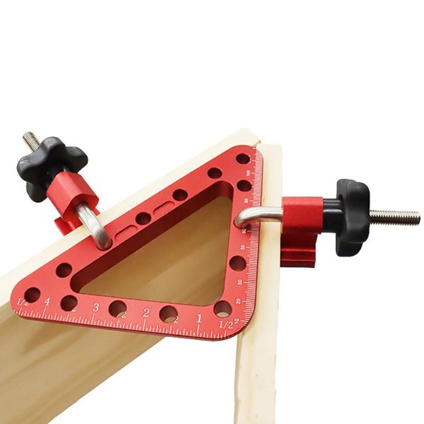 

professional hand tool sets woodworking 45/90 degrees auxiliary fixture ruler splicing board panel positioner carpenter triangle fixed clip