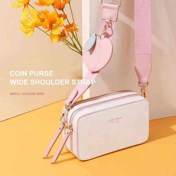 

evening bags women's crossbody bag, versatile 2022 summer cute broadband camera bag, one shoulder small square bag