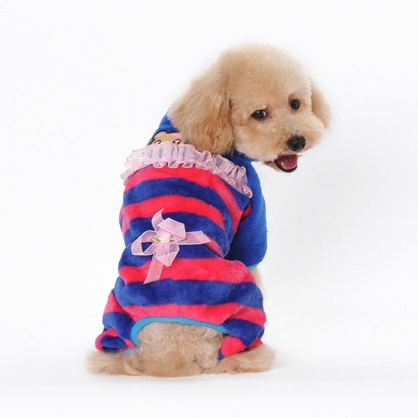 

dog apparel pet autumn and winter coral fleece clothes