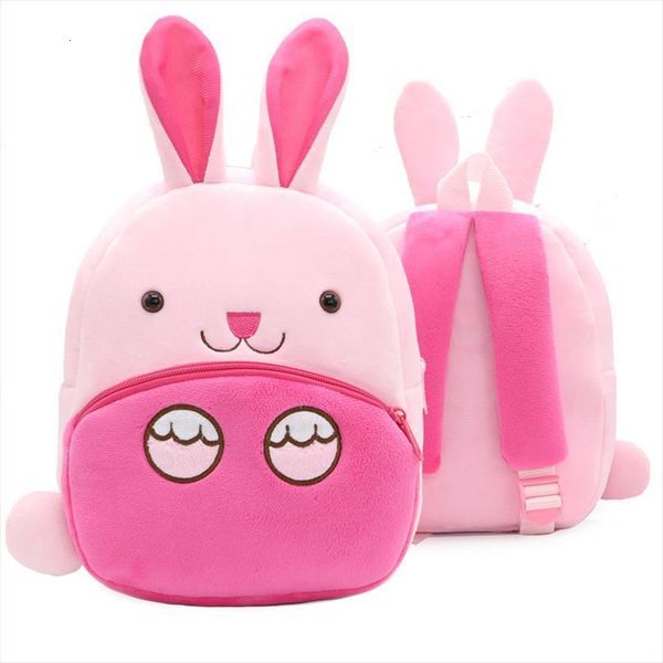 

children 3d rabbit school backpack bags baby kids cute animal design toys bookbag toddler girls boys kindergarten cartoon