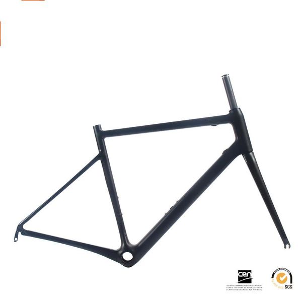

bike frames disc brake road race carbon frame with flat mount