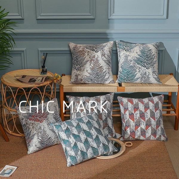 

cushion/decorative pillow throw case teal turquoise cover pillows decor home fashion printing sierkussen hoes 45x45cm room