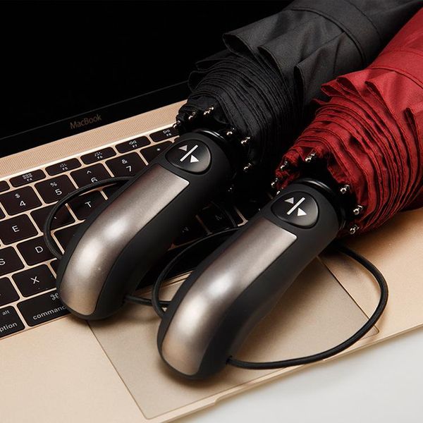 

umbrellas 10 ribs wind resistant three fold automatic umbrella rain women auto luxury big windproof men gift