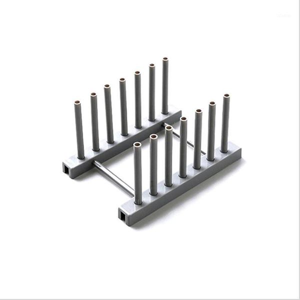 

hooks & rails kitchen organizer pot lid rack stainless steel spoon holder shelf cooking dish pan cover stand accessories h0034