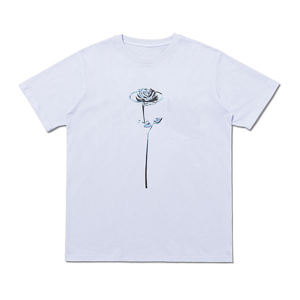 

30% off mens summer t shirt men women hip hop short sleeve round neck tees size s-xl, White;black